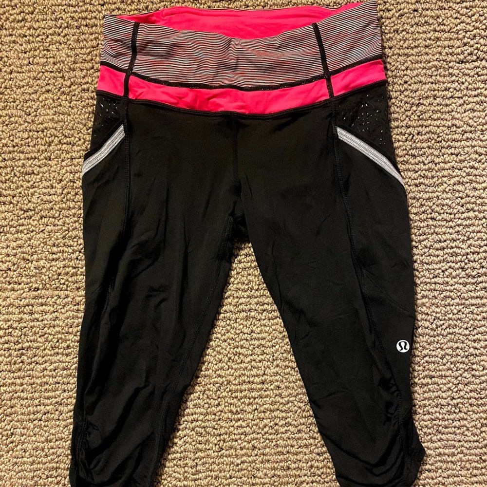 Lululemon High Rise Crop Leggings